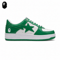 BAPE STA Tokyo Low-Top Sneakers - Green/White
