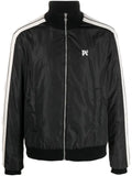 Palm Angels monogram-embroidered padded bomber jacket