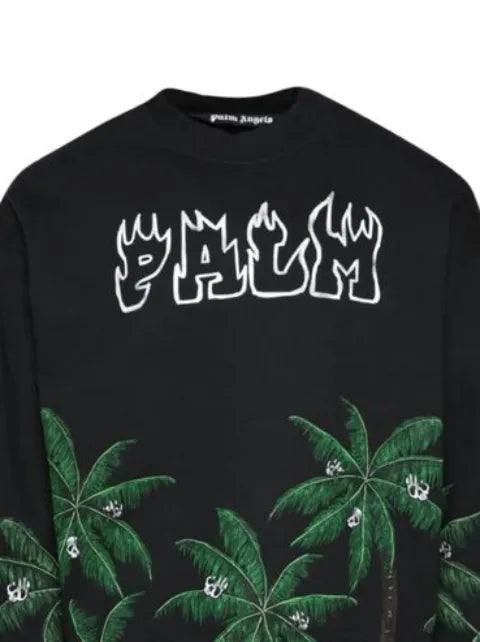 Palm Angels Palms & Skulls sweatshirt