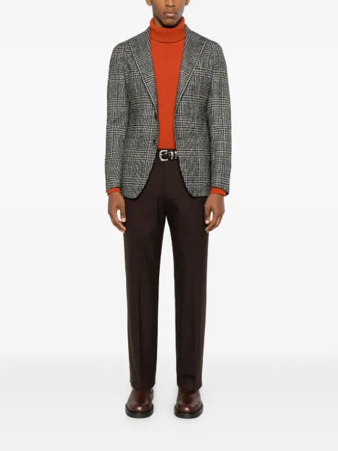 Tagliatore checked button jacket