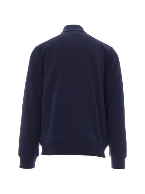 Lacoste zipped fleece sweatshirt