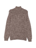 AROVESCIO marl-knit button-up cardigan