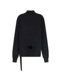 Rick Owens DRKSHDW Headon cut-out sweater
