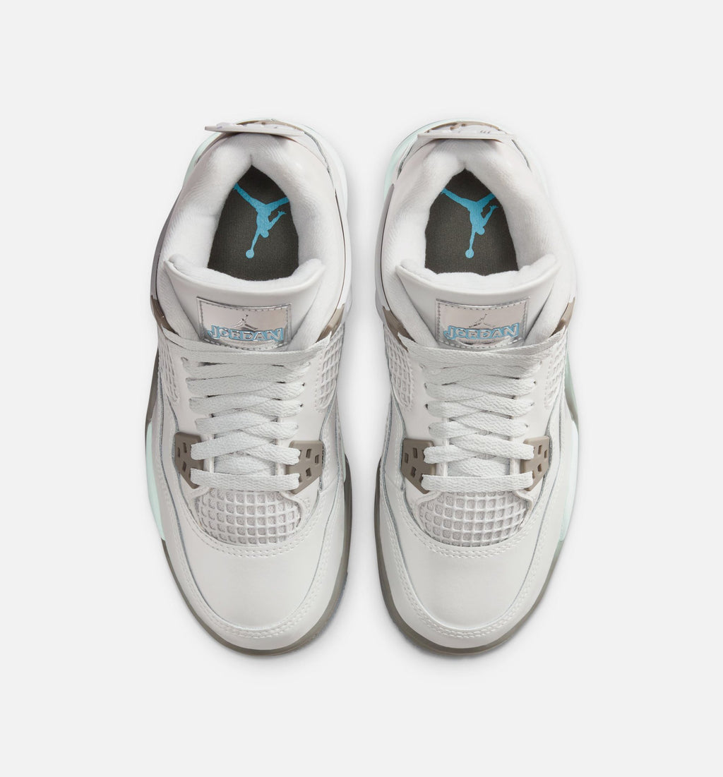 Air Jordan 4 Retro Blue Chill Grade School Lifestyle Shoe