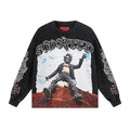 Godspeed E Pluribus Unum Washed Black Long-Sleeve T-Shirt