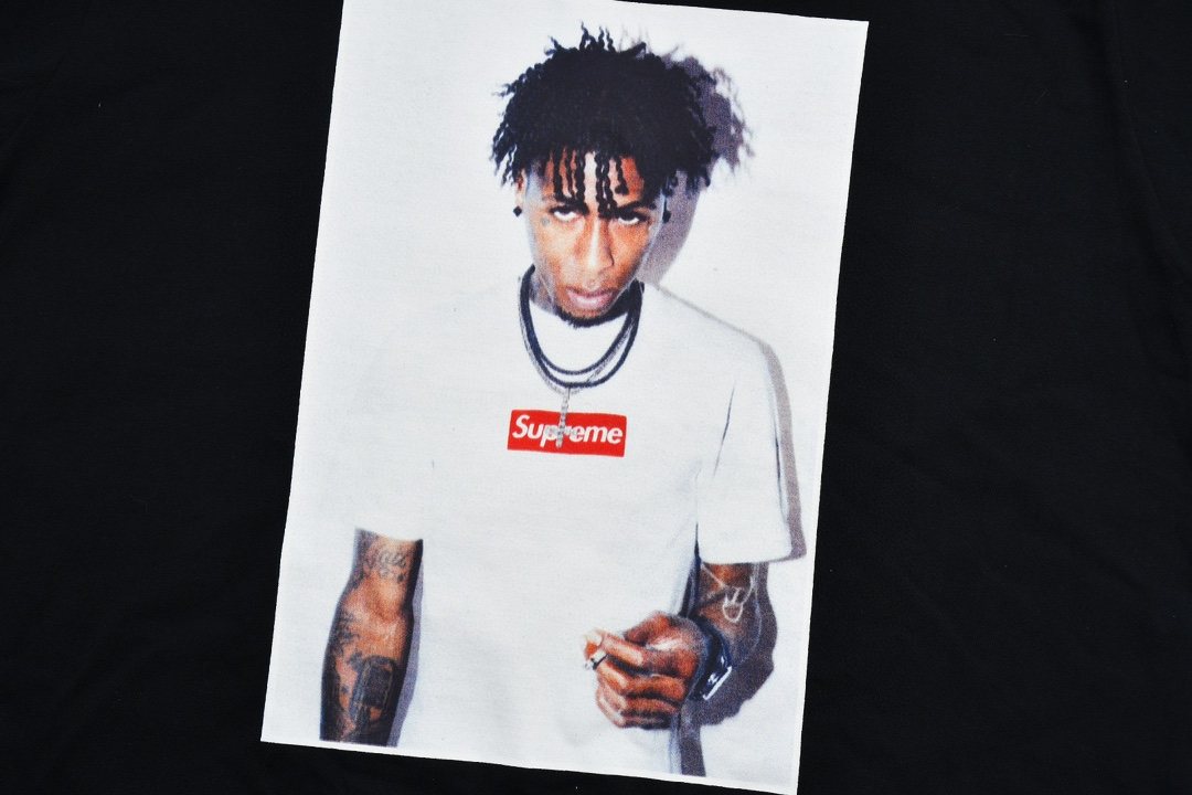 Supreme NBA YoungBoy Portrait Graphic T-Shirt