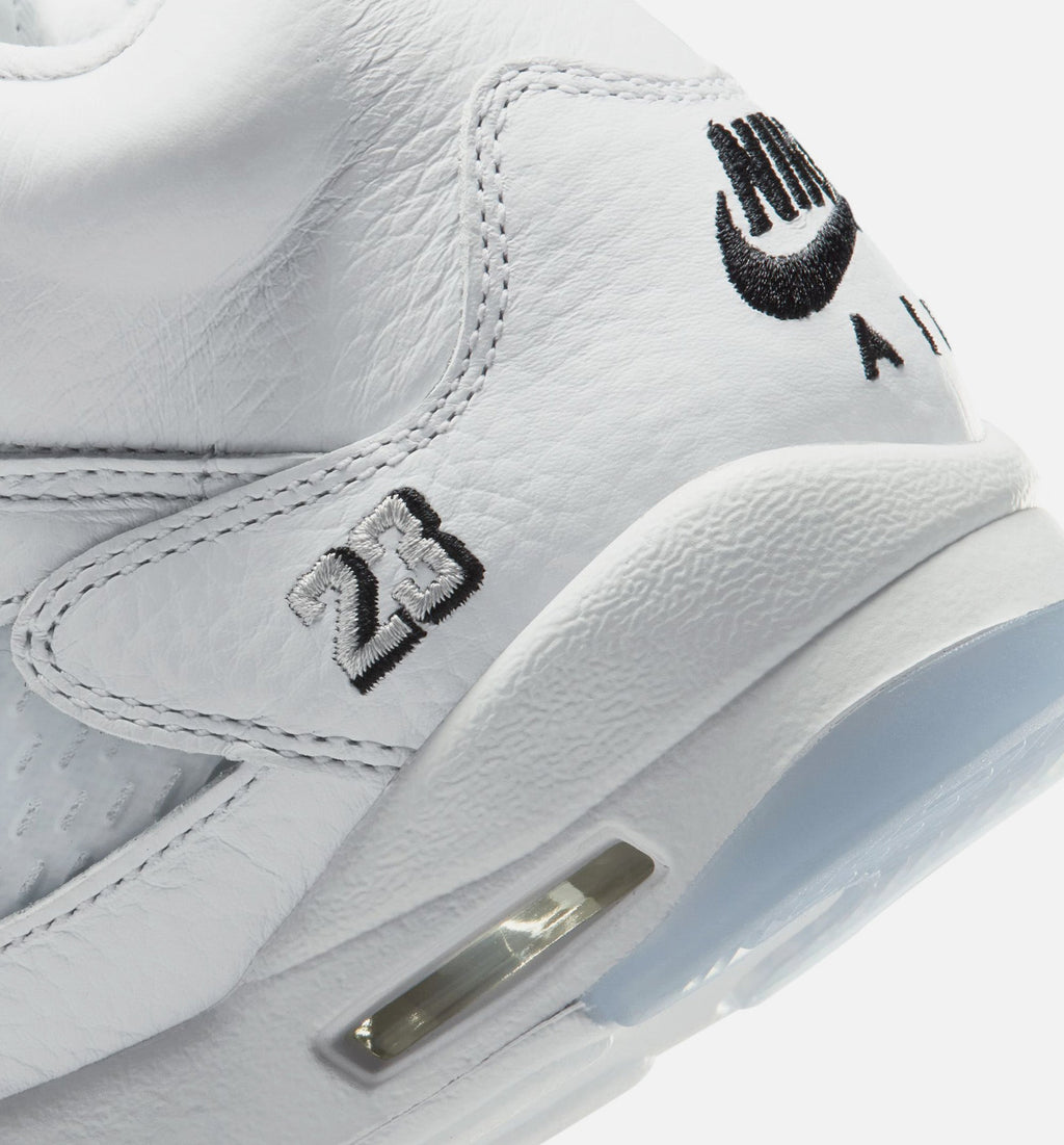 Air Jordan 5 Retro OG 'White Metallic' Grade School - White/Black/Metallic Silver