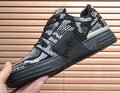 Philipp Plein Studded Black and Silver Sneakers
