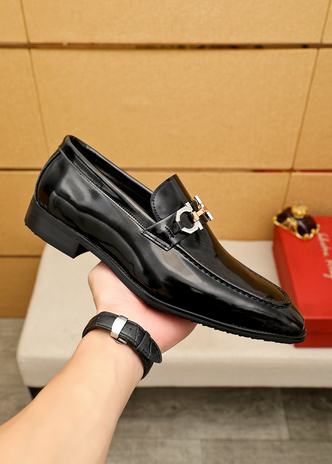 Louis Vuitton Black Bit Loafers